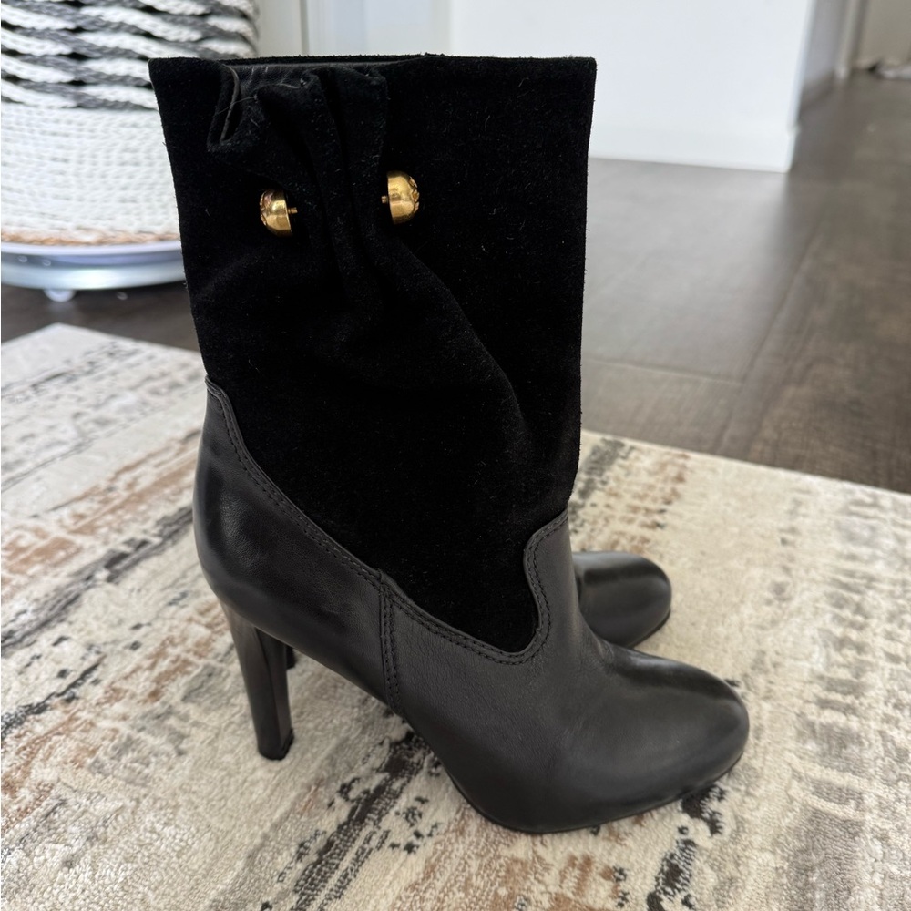 Elegant Black Tory Burch Women's Boots